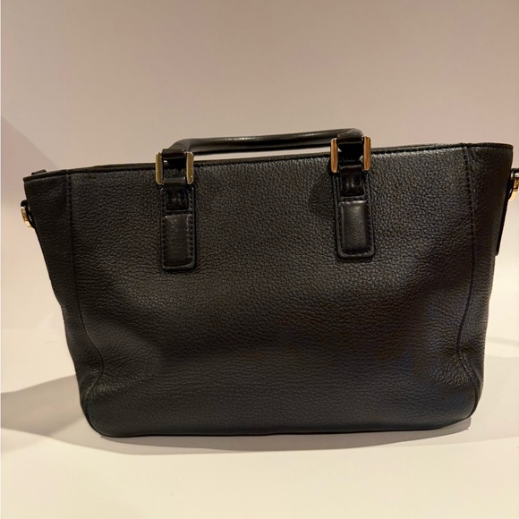 Tory Burch Black Leather Hand Bag - Picture 2 of 13